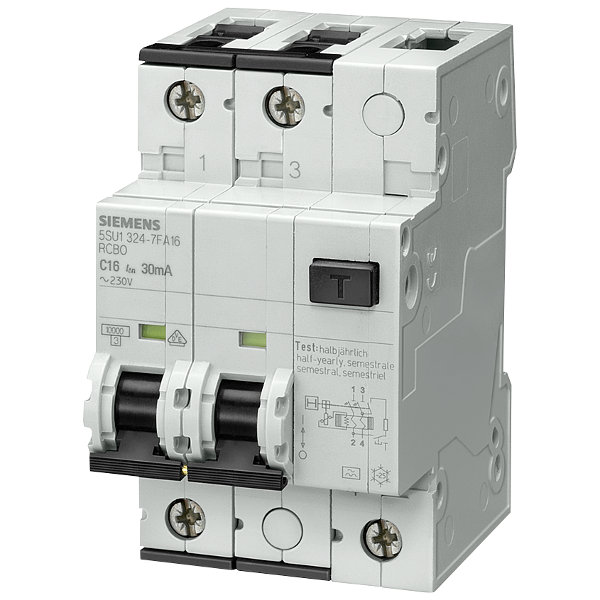 Thiết bị bảo vệ dòng điện dư 5SU1 324-6FA40 Siemens